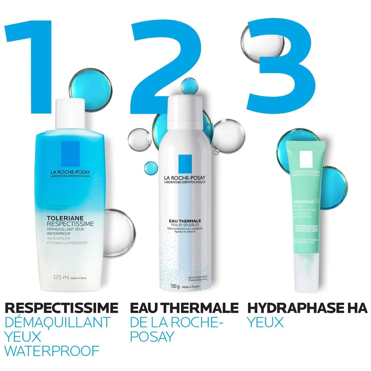 La Roche-Posay Respectissime Waterproof Eye Makeup Remover by Paris Pharmacy