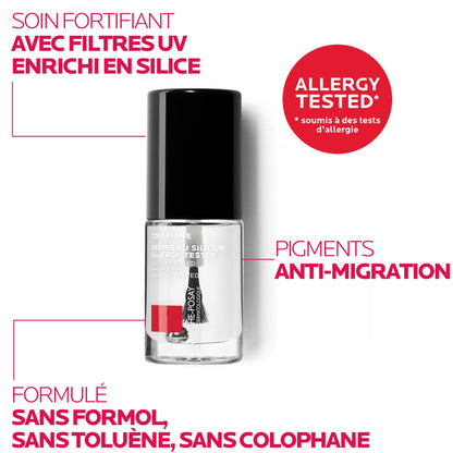 La Roche-Posay Toleriane Silicium Top Coat Nail Polish by Paris Pharmacy