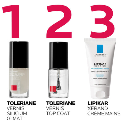 La Roche-Posay Toleriane Silicium Top Coat Nail Polish by Paris Pharmacy