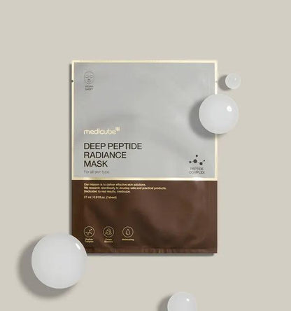 medicube Deep Peptide Radiance Mask 27g X 5ea by Seoulia
