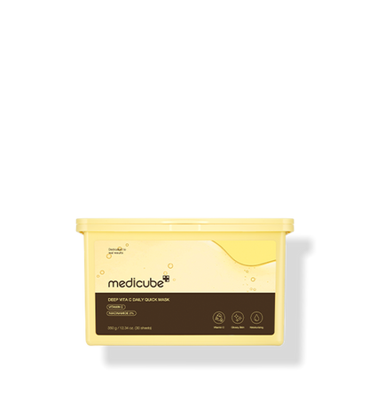 medicube Deep Vita C Daily Quick Mask 350ml/30Sheets by Seoulia