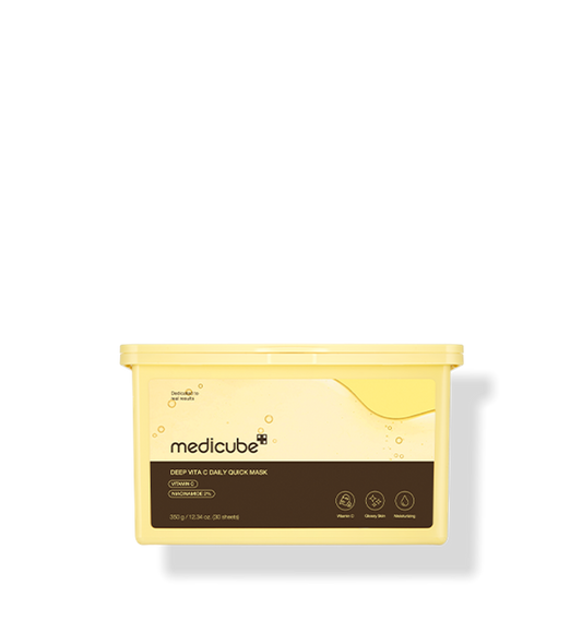medicube Deep Vita C Daily Quick Mask 350ml/30Sheets by Seoulia