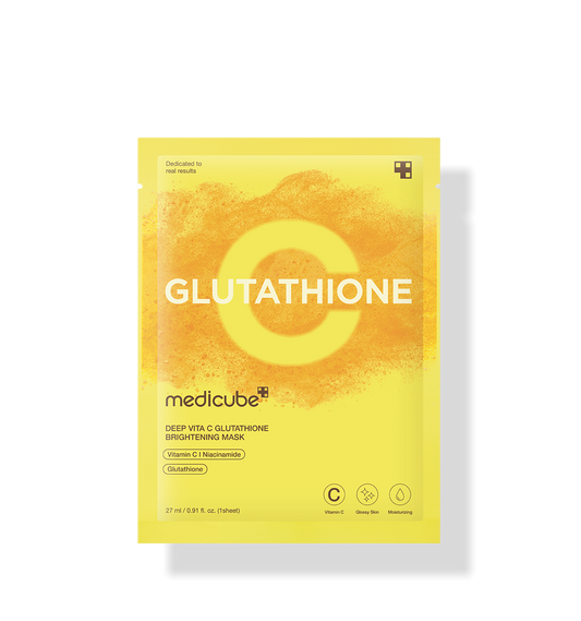 medicube Deep Vita C Glutathione Brightening Mask 27 X 5ea by Seoulia