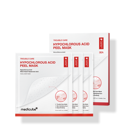 medicube Hypochlorous Acid Peel Mask 13ml X 3ea by Seoulia