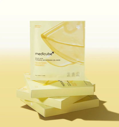 medicube Kojic Acid Turmeric Brightening Gel Mask 28g*4ea by Seoulia