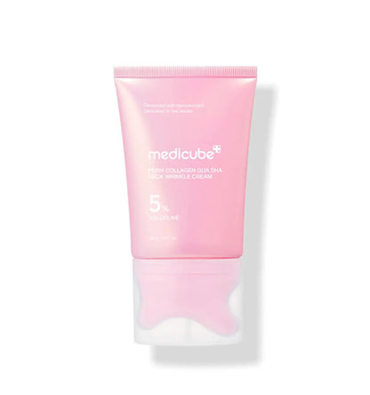 medicube PDRN Collagen Gua Sha Neck Wrinkle Cream 90g by Seoulia