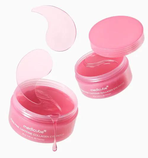 medicube PDRN Pink Caffeine Collagen Eye Patch 85g/60ea by Seoulia