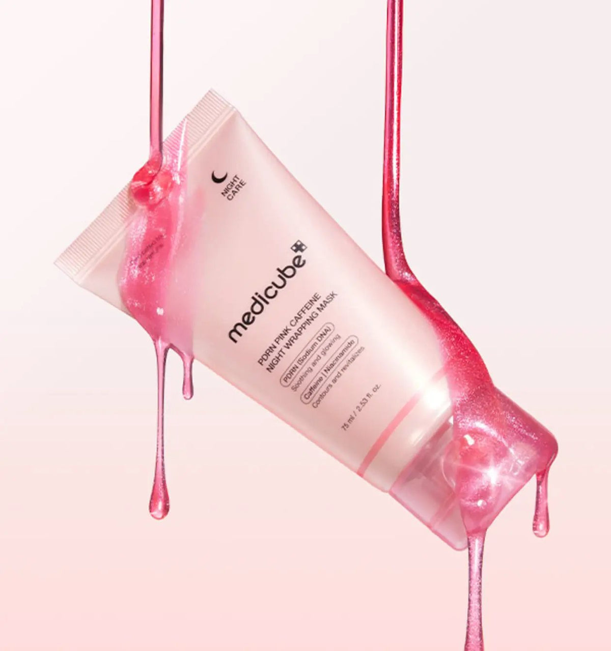 medicube PDRN Pink Caffeine Night Wrapping Mask 75ml by Seoulia