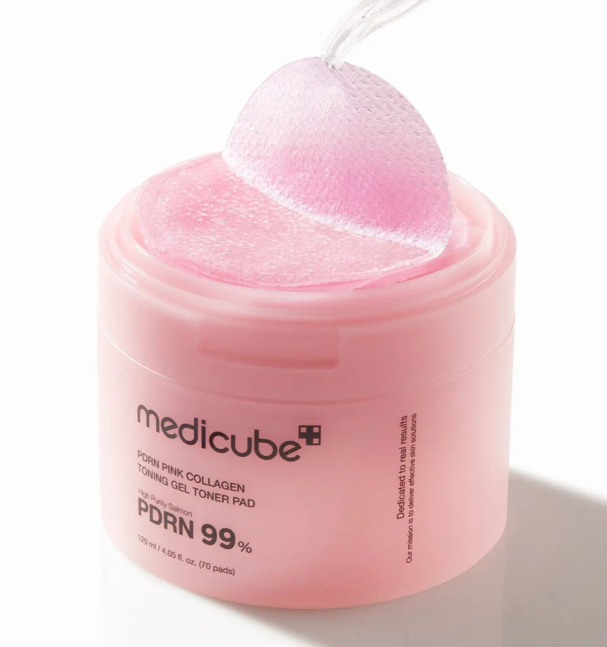 medicube PDRN Pink Collagen Gel Toner Pad 120ml/70pads by Seoulia