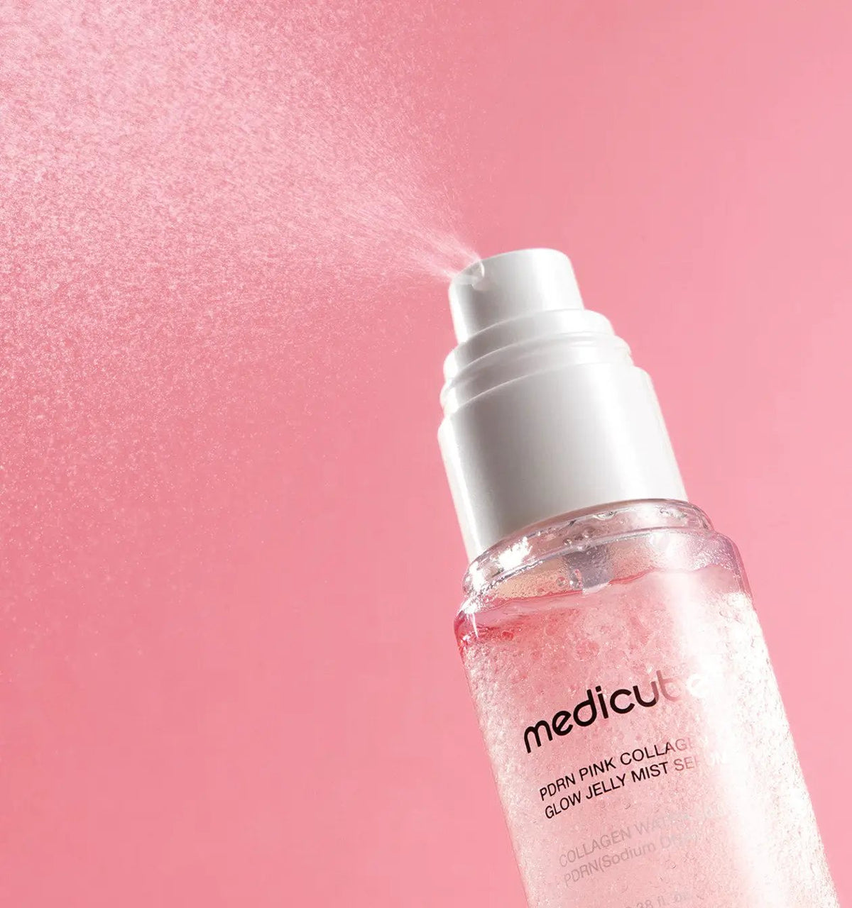 medicube PDRN PINK COLLAGEN GLOW JELLY MIST SERUM 100ml by Seoulia