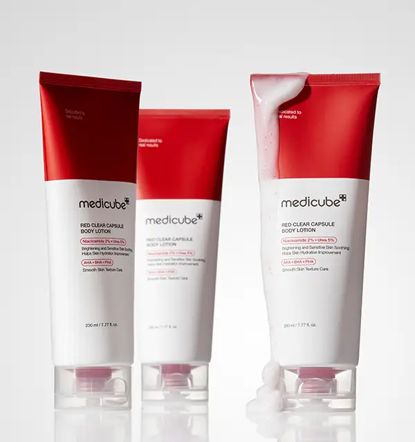 medicube Red Clear Capsule Body Lotion 230ml by Seoulia