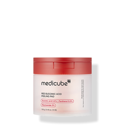 medicube Red Succinic Acid Peeling Pad 155g/70pads by Seoulia