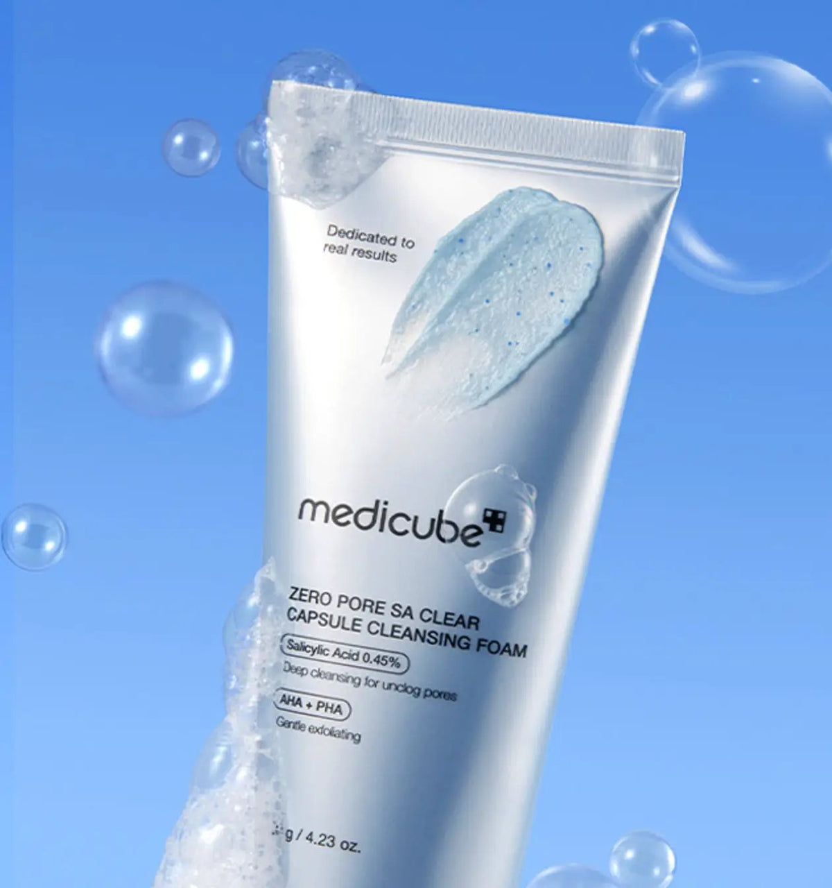 medicube Zero Pore Capsule Cleansing Foam 120g by Seoulia