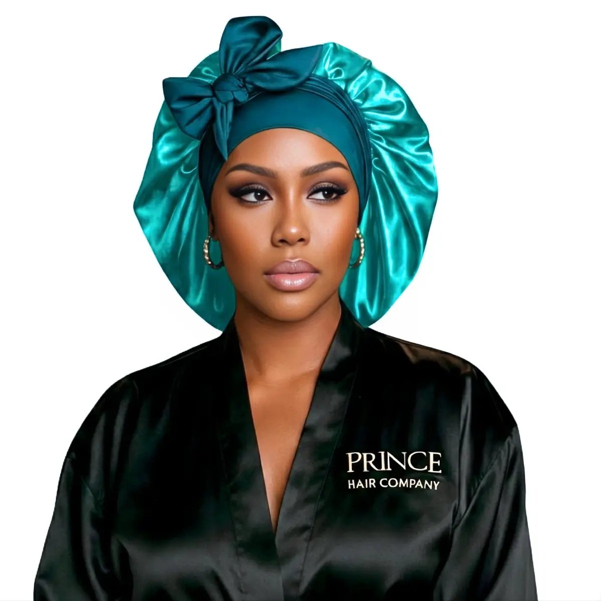 Satin Hair Bonnet for Sleeping – Adjustable Stretch Tie by PHC