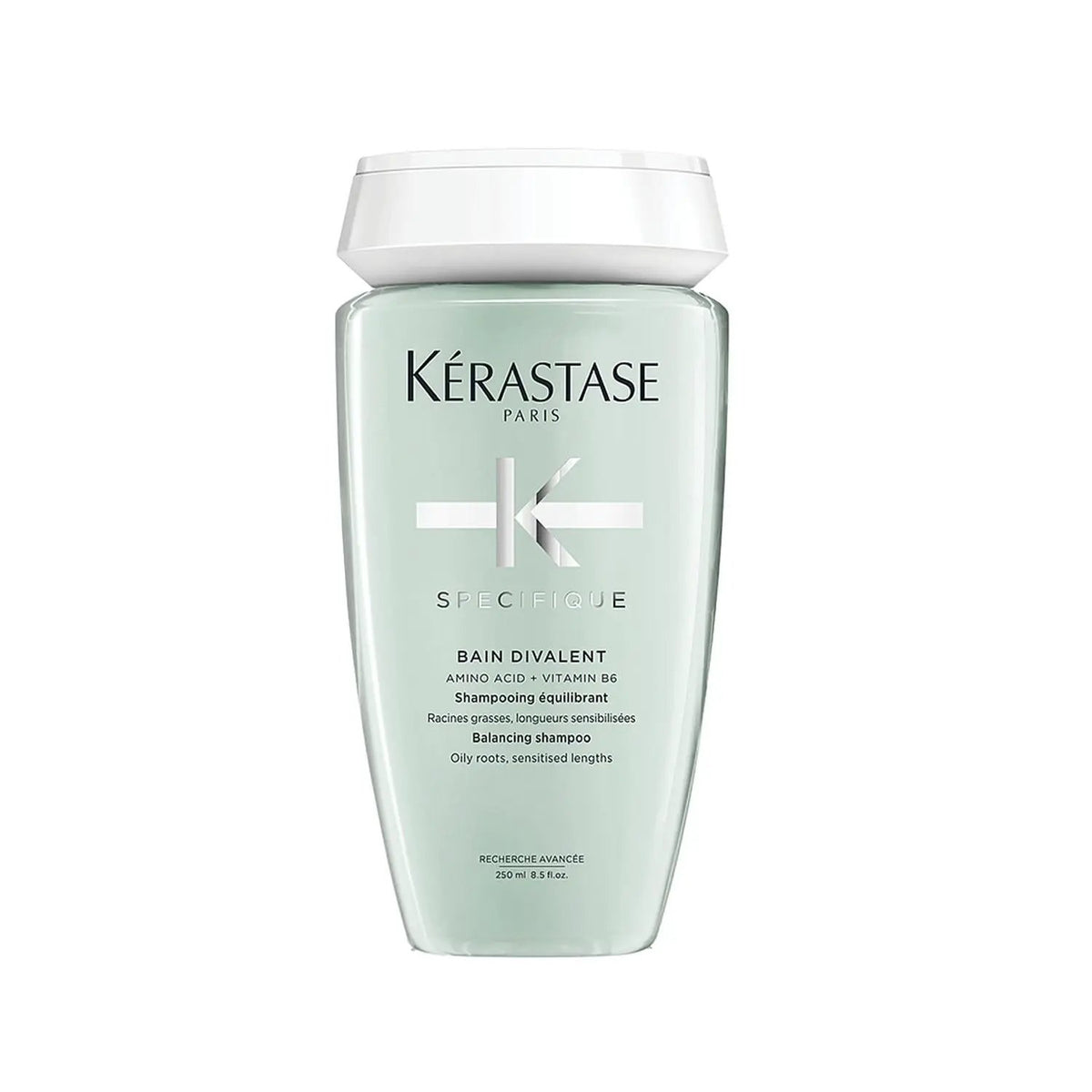Kerastase Specifique Bain Divalent Anti-Oil Shampoo - Controls Oil Production, Professional Hair Care for Oily Hair by Beauty Care Bag