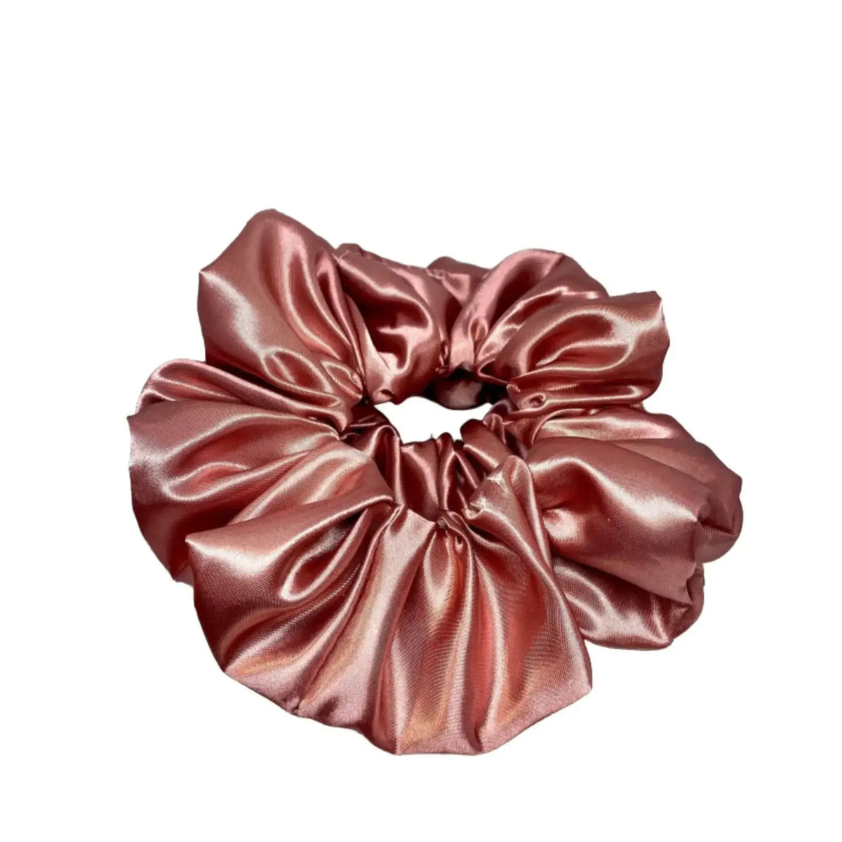 Dusty Rose Silk Scrunchie by Enchanted Scrunch