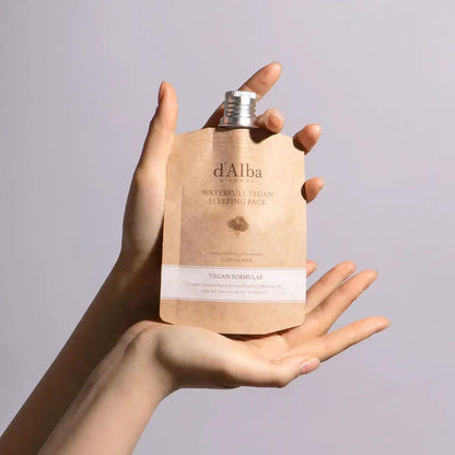 d'Alba Waterfull Vegan Sleeping Pack (Spout Type) 60ml by Seoulia