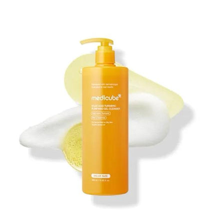 medicube Kojic Acid Turmeric Purifying Gel Cleanser 500ml by Seoulia